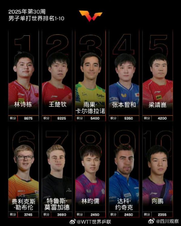 争议！林诗栋调处23周世一 王楚钦3连冠也难登顶